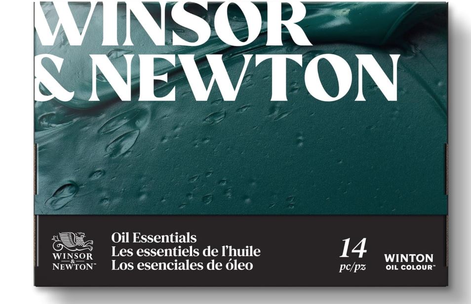Winsor & Newton 1490713 Vernice ad olio - Confezione regalo “Pittura ad olio essenziale” 10x12ml