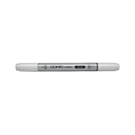 Copic Ciao Cool Gray 0, C-0