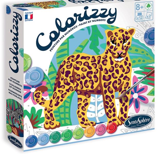 Colorizzy SentoSphère Leopardo 4511 Dipinto per numero