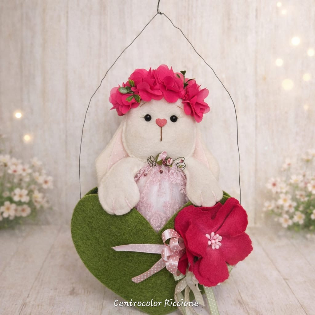 Kit Fuori porta coniglio con cuore