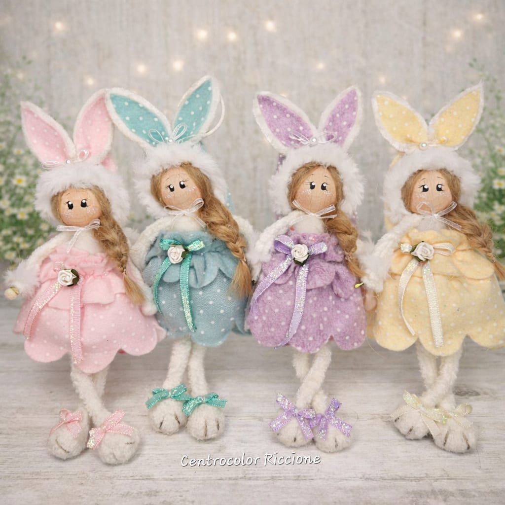 Betta la coniglietta Tiffany e rosa