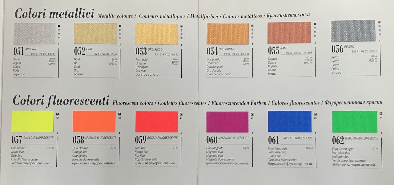 Acrilic Master Colori Acrilici Fini tubo  120 ml.
