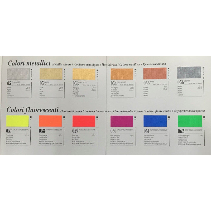 Acrilic Master Colori Acrilici Fini tubo  120 ml.