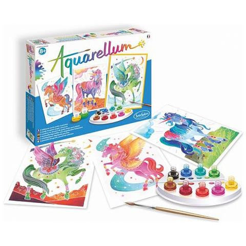Aquarellum SentoSphère Unicorni e Pegaso 6394