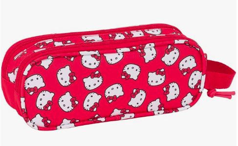 Astuccio doppia cerniera  hello kitty