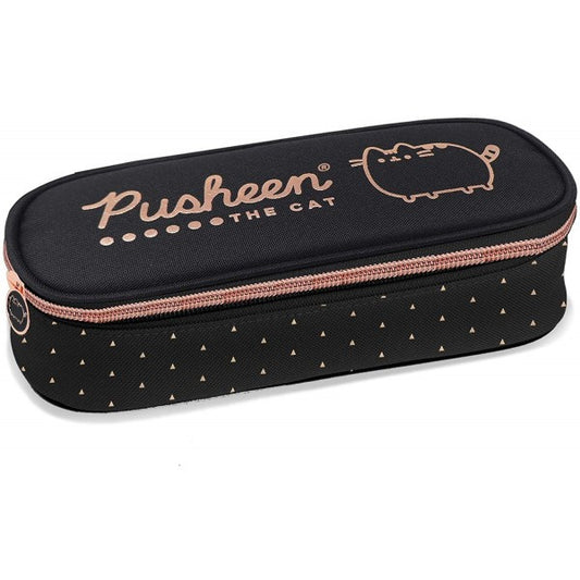 Astuccio Ovale Pusheen portapenne Sparkling Gold