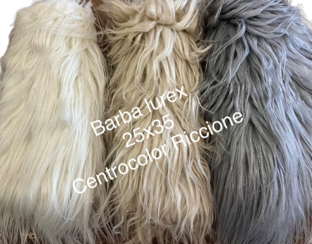 Barba lurex 25x35
