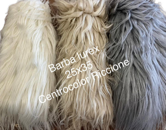 Barba lurex 25x35
