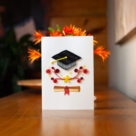 Biglietto Filigrana di carta laurea