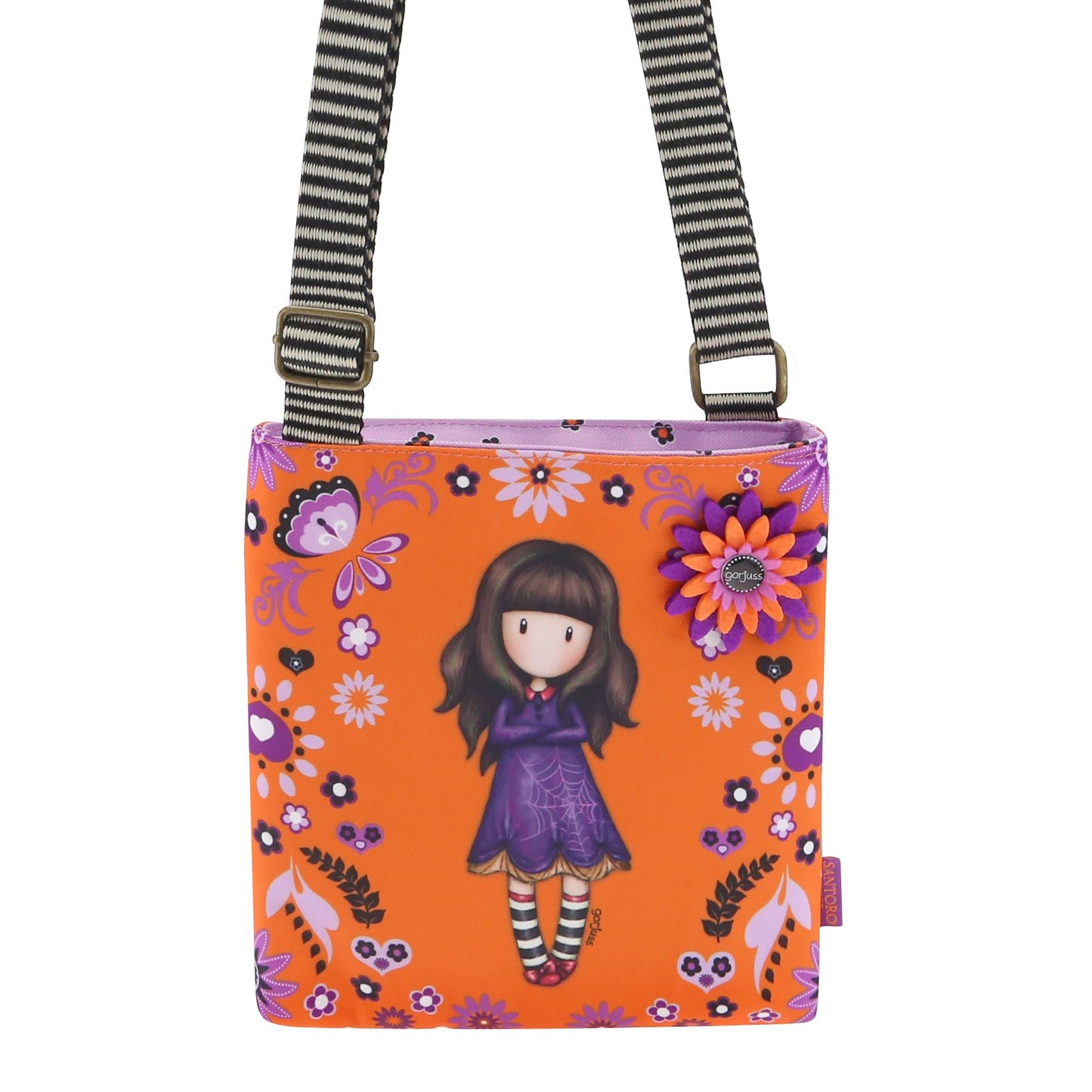 Borsa piccola a spalla Gorjuss Fiesta 386GJ15 Cobwebs