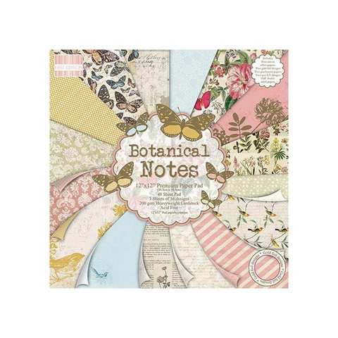 Botanical Notes FEPAD087 30x30cm (12"x12")