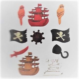 Bottoni decorativi - A Pirates Life - 335610 - 4300