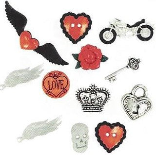Bottoni decorativi - Angel Heart - 335700 - 5819
