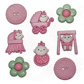 Bottoni decorativi - Baby Fun Girl - 335700 - 5195