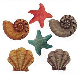 Bottoni decorativi - Beachcomber - 335640 - fn101