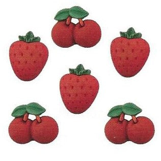 Bottoni decorativi - Berries & Cherries - 335630 - sd109