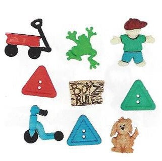 Bottoni decorativi - Boyz Rule - 335700 - 5805