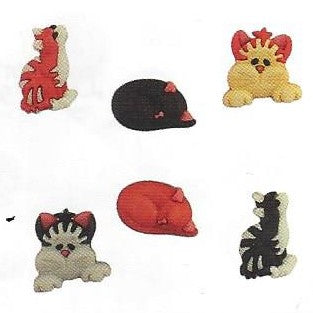 Bottoni decorativi - Cool Cats - 335615 - pp103