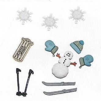 Bottoni decorativi - Dashing Thru The Snow - 335700 - 2476