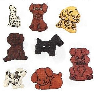 Bottoni decorativi - Dog Daze - 335610 - 4432