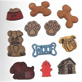 Bottoni decorativi - Dog Gone It! - 335610 - 4430
