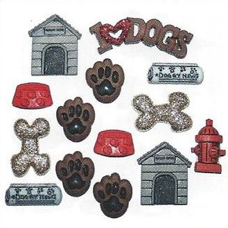 Bottoni decorativi - Dog Stuff - 335700 - 1752