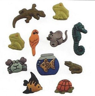 Bottoni decorativi - Exotic Pets - 335610 - 4435
