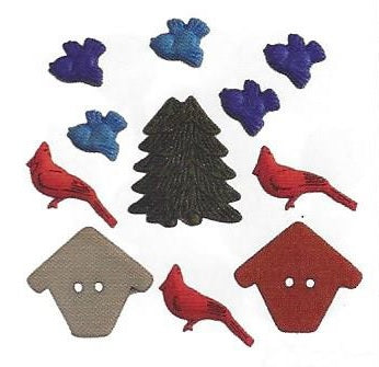 Bottoni decorativi - For the birds - 335610 - 4035