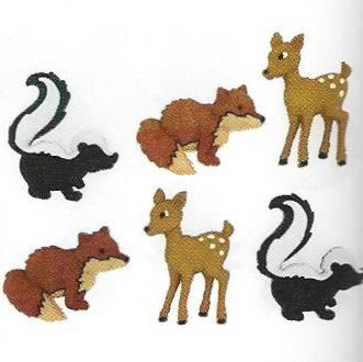 Bottoni decorativi - Forest Friends - 335700 - 7825