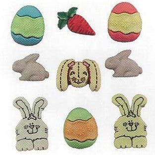 Bottoni decorativi - Funny Bunny - 335610 - 4449