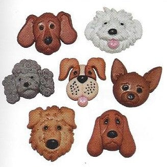Bottoni decorativi - Fuzzy Faces - 335700 - 4825