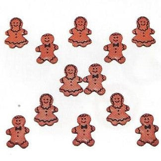Bottoni decorativi - Gingerbread People - 335700 - 1186
