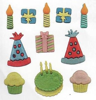 Bottoni decorativi - Happy Birthday - 335610 - 4020