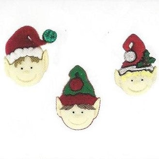 Bottoni decorativi - Holiday Elves - 335700 - 6683
