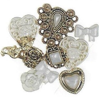 Bottoni decorativi - Lace Treasures - 335200 - 328