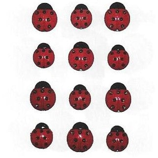 Bottoni decorativi - Ladybugs - 335700 - 740