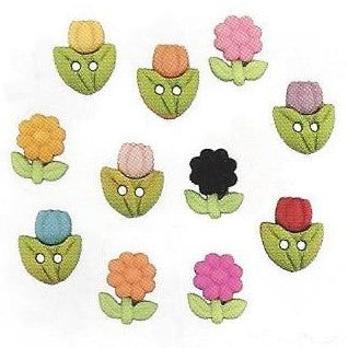 Bottoni decorativi - Lil Blooms - 335610 - 4255