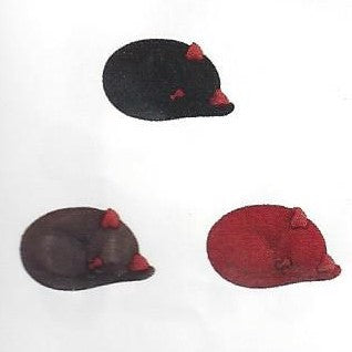 Bottoni decorativi - Lying Cats - 335615 - pp126