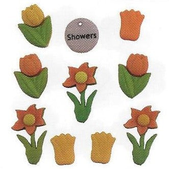 Bottoni decorativi - May Flowers - 335610 - 4256