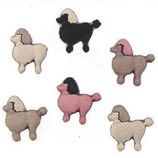 Bottoni decorativi - Poodles - 335610 - 4437