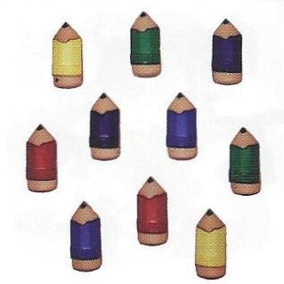Bottoni decorativi - Primary Pencils - 335700 - 2272
