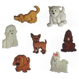 Bottoni decorativi - Puppy Parade - 335700 - 4674
