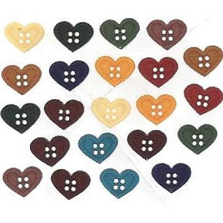 Bottoni decorativi - Quilt Hearts - 335700 - 243
