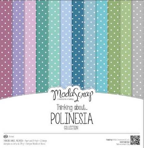 Carta Blocco Scrap POLINESIA  MSA30ATAPP 30x30 cm