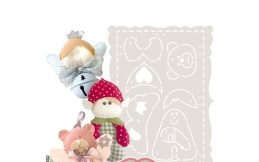 Cartamodello Stencil Creattiva I personaggi magici CRSTE-001