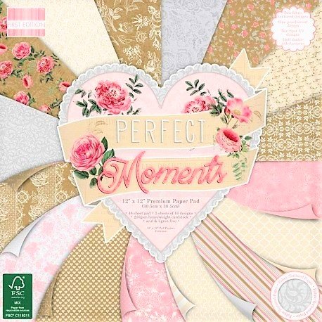 Carte blocco scrap - Momento perfetto - FEPAD194 - 30x30cm (12"x12")