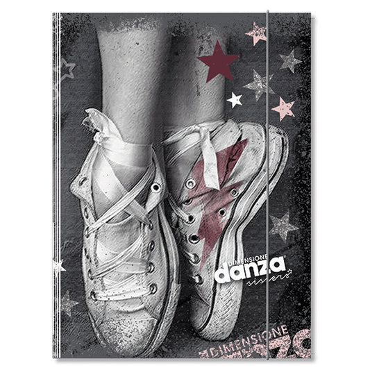 Cartellina 3 lembi A4 Dimensione Danza Scarpe ballerina S100018-2