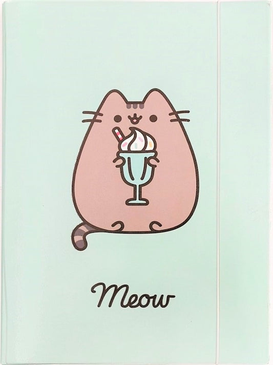 Cartellina portadocumenti con elastico Pusheen Meow