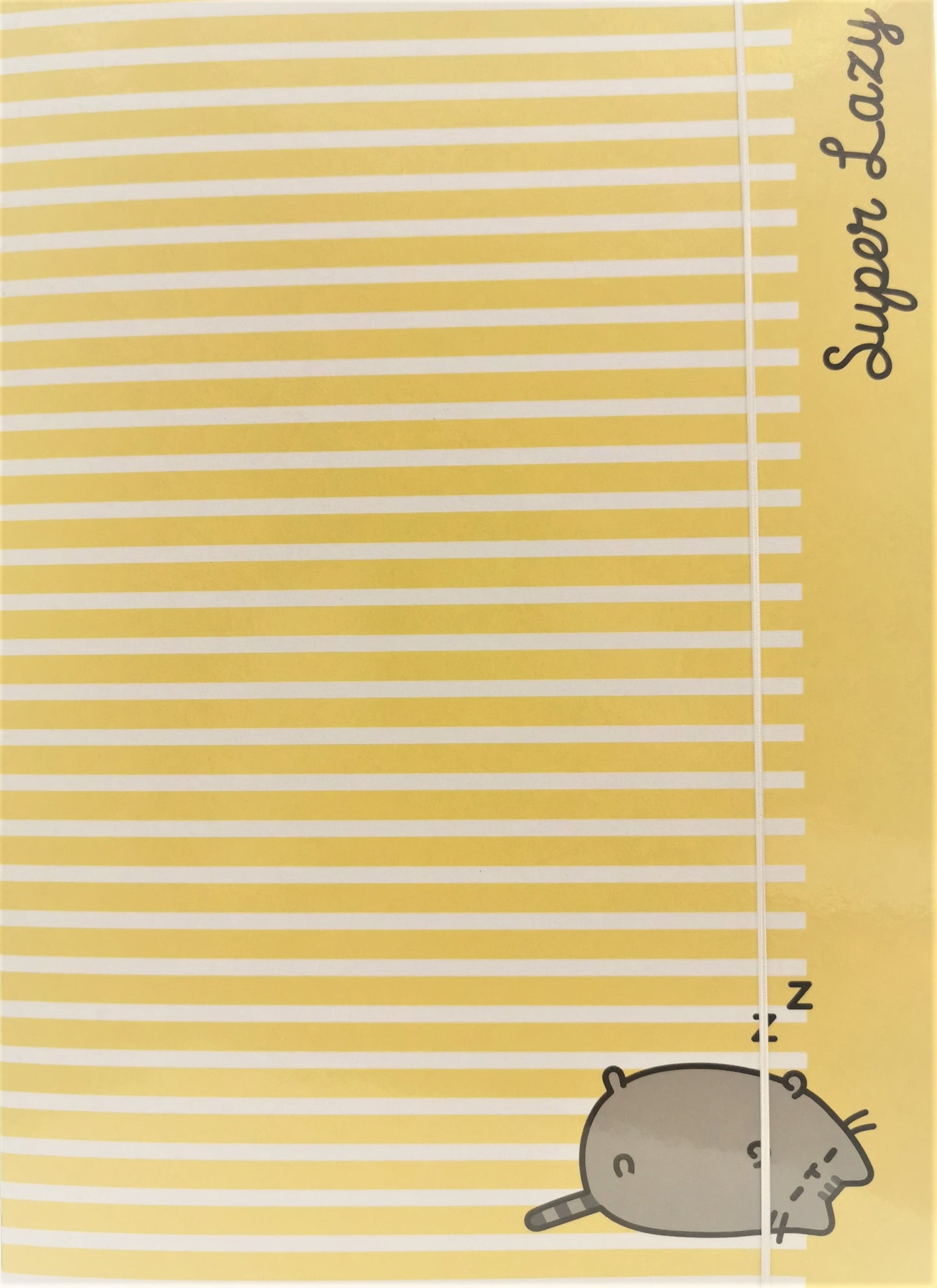 Cartellina portadocumenti con elastico Pusheen Super Lazy