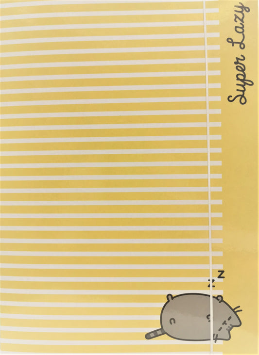 Cartellina portadocumenti con elastico Pusheen Super Lazy